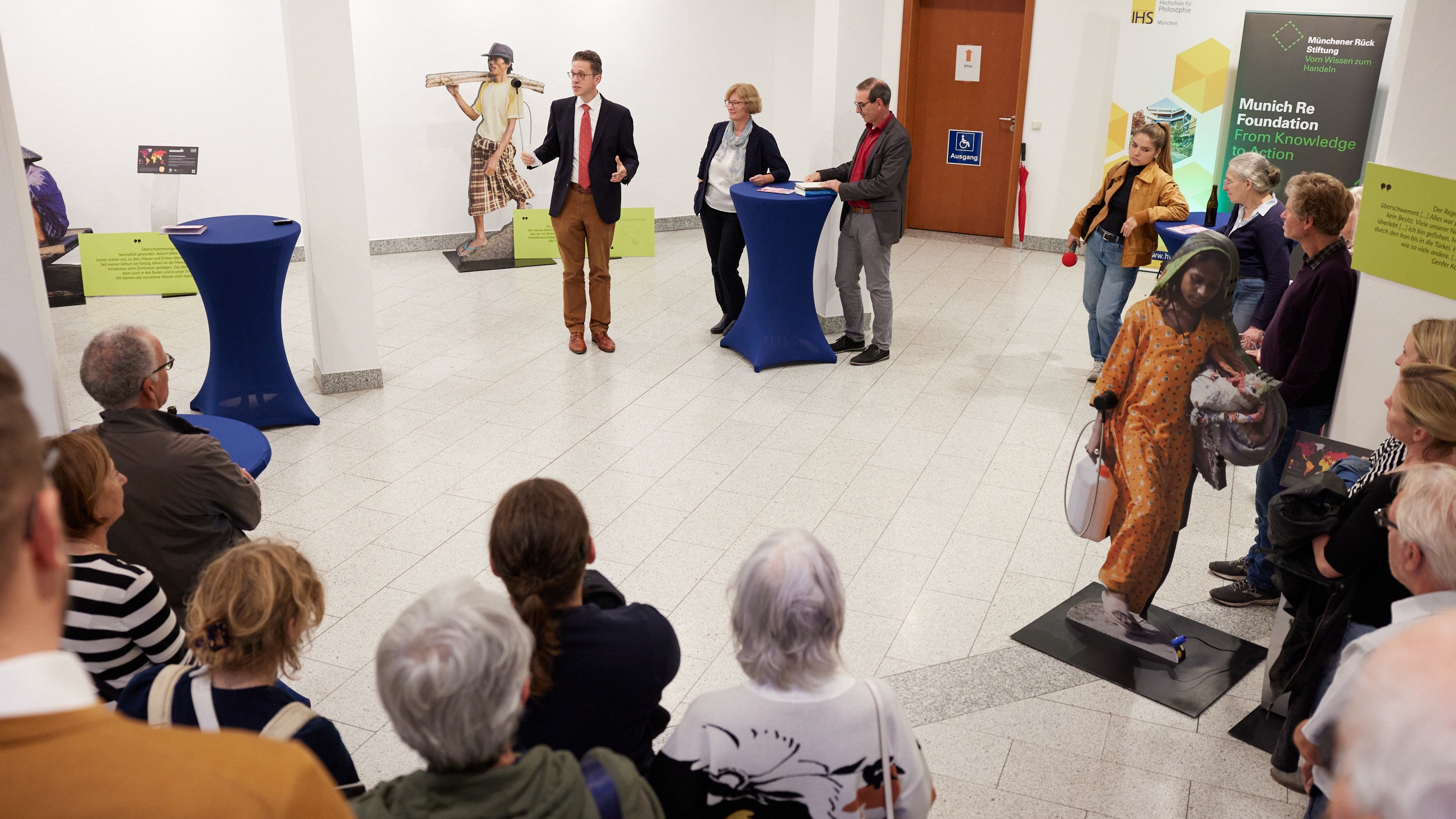 Opening of the exhibition on 9 October 2023