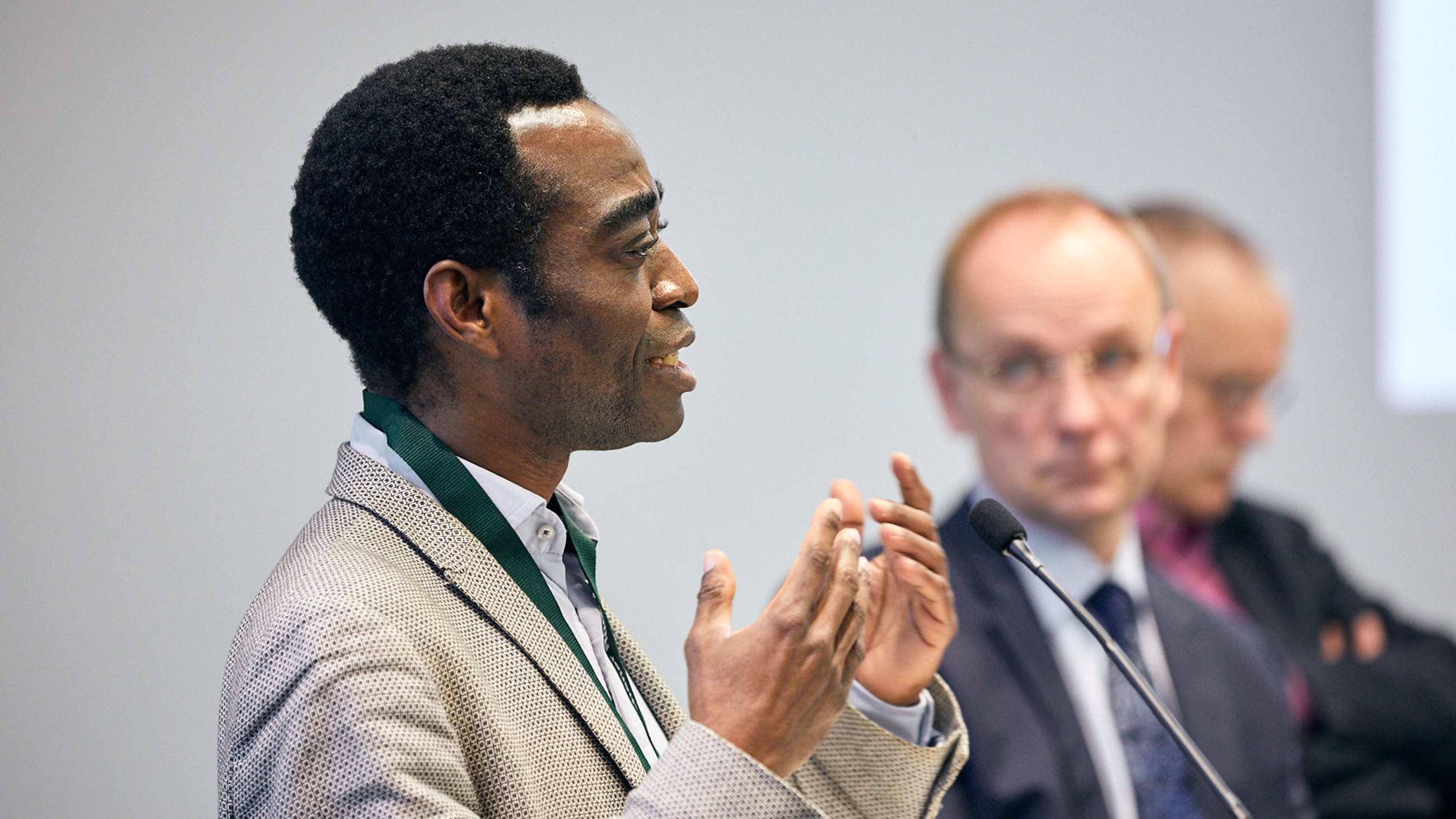 Dr. Boniface Mabanza, Experte für Entwicklungspolitik, Theologe und Philosoph
