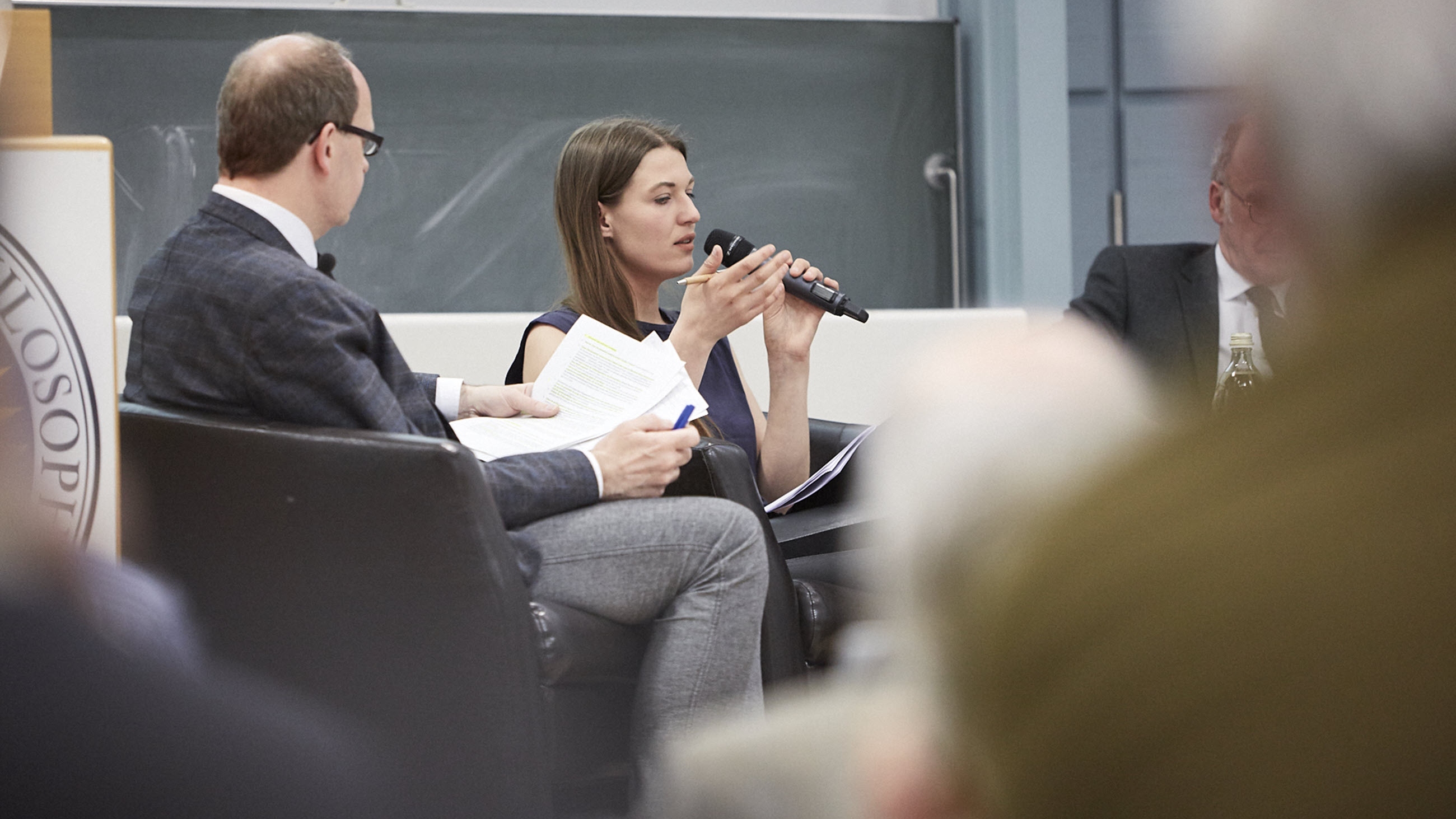 Marina Lessig, Philosopher and refugee helper in the "Münchner Freiwillige - Wir helfen e.V." association