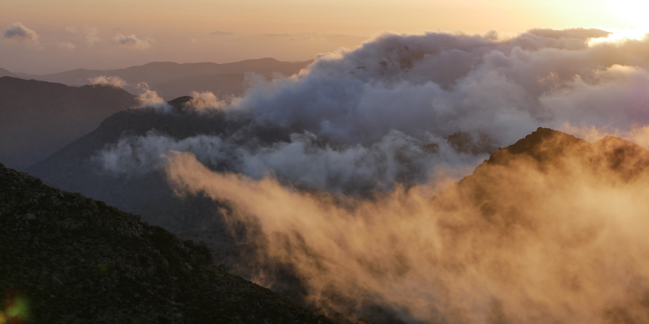 Clouds and fog