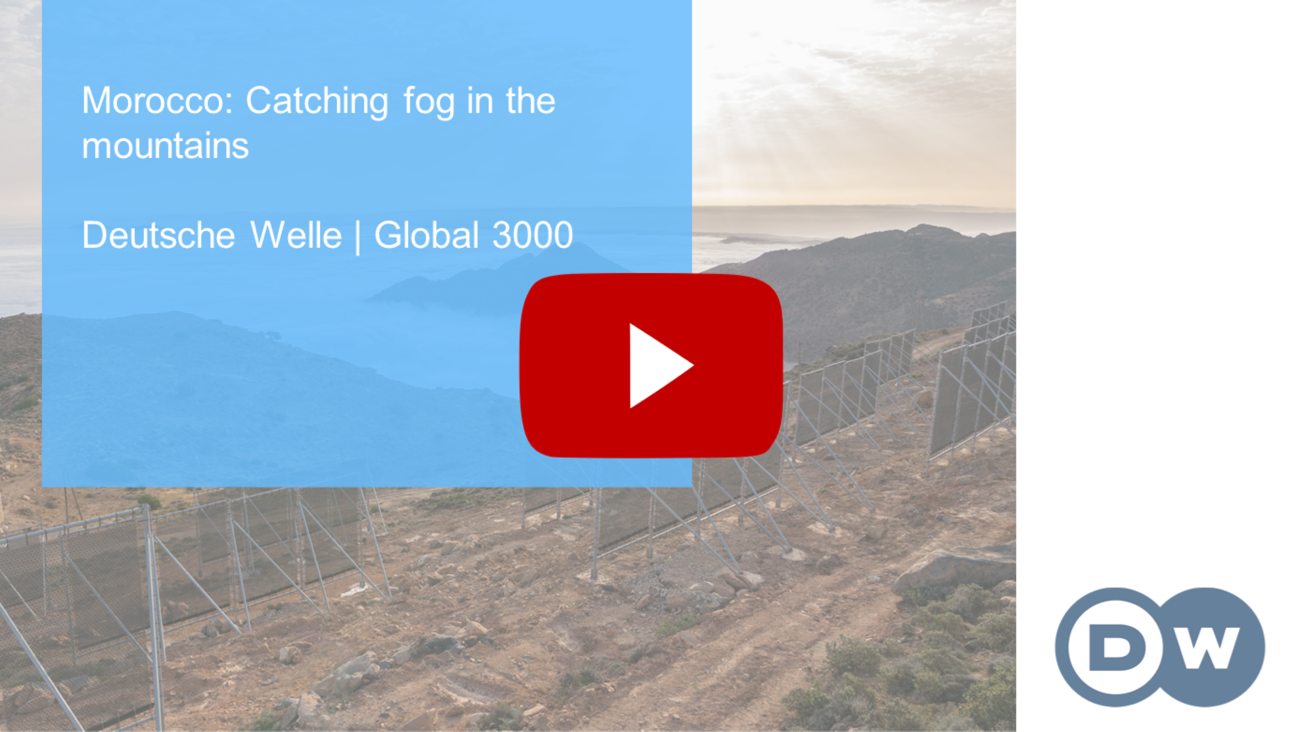 Morocco: Catching fog - Deutsche Welle
