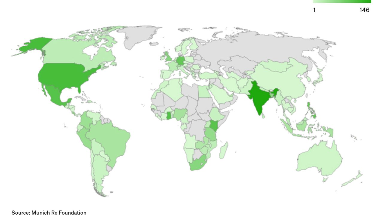 ICII 2020 - Geographical origin of registrants