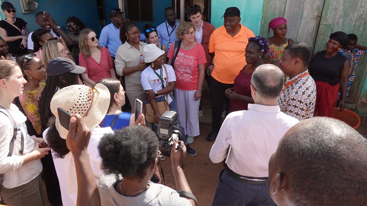 meeting with three VFG clients