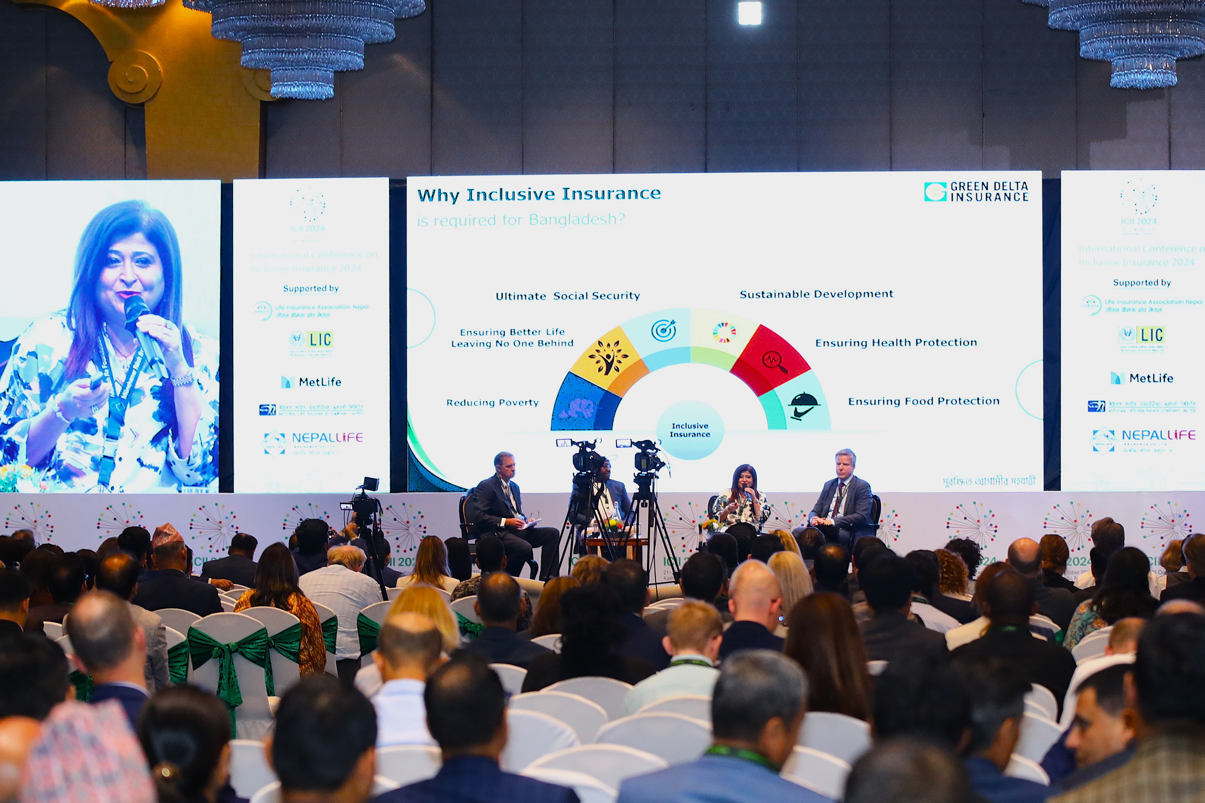 Representatives from prior hosting countries – Bangladesh (2019), Peru (2017) and Zambia (2018) – presented their experiences of increasing insurance outreach in their countries and the role that the ICII has played in that respect.
