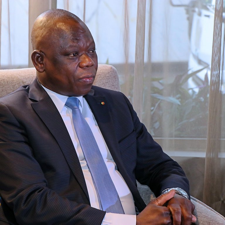 Jean-Marie Koffi E. Tessi, the Minister of Health, Universal Health Coverage and Insurance