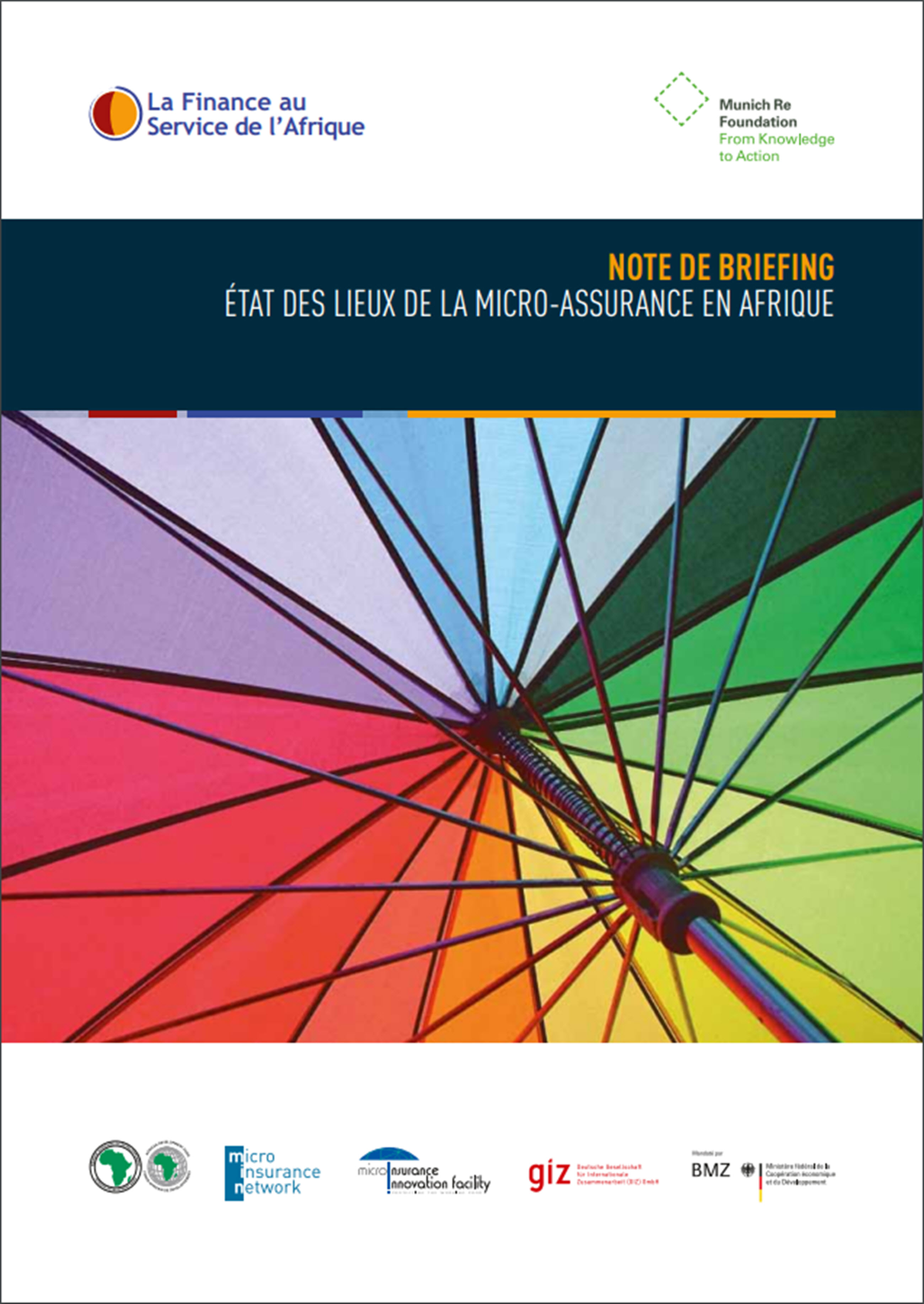 État DEs lieux de LA MICRO-ASSURANCE EN AFRIQUE