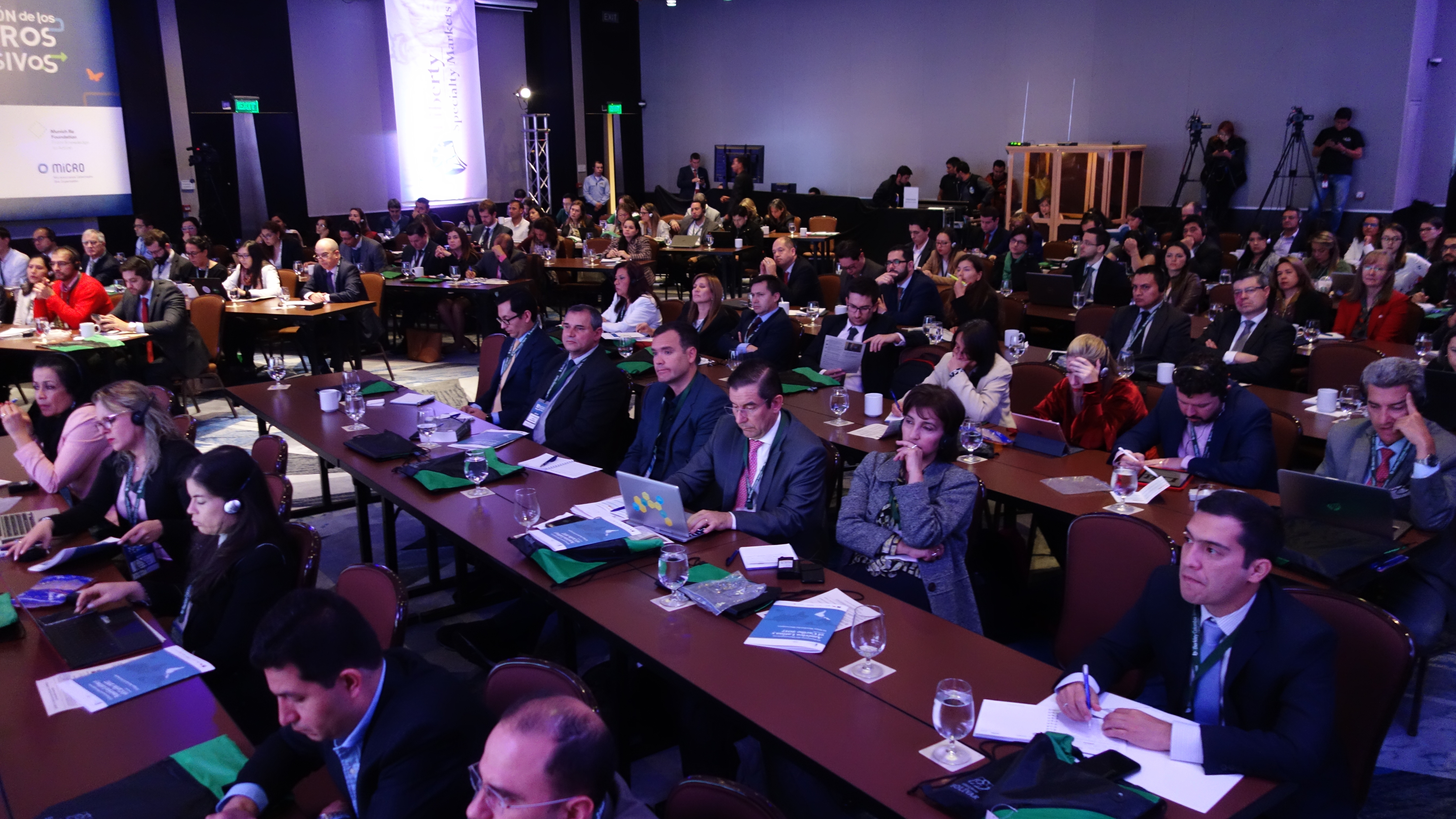 Around 150 insurance experts participated in the Learning Session Colombia.