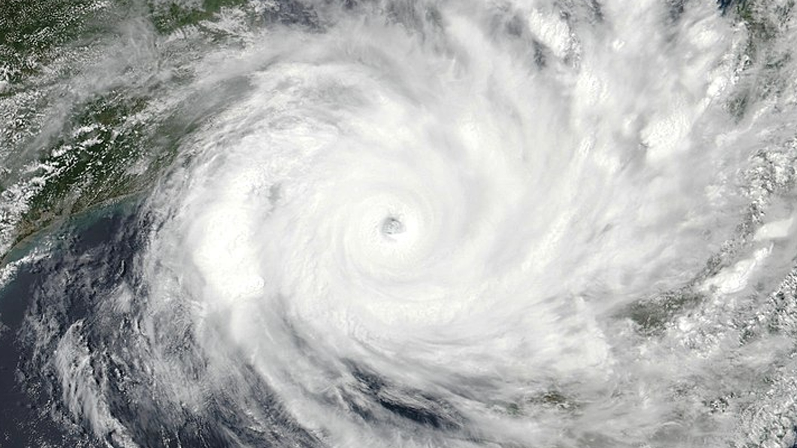 Intense Tropical Cyclone Idai at its initial peak intensity on March 11, 2019