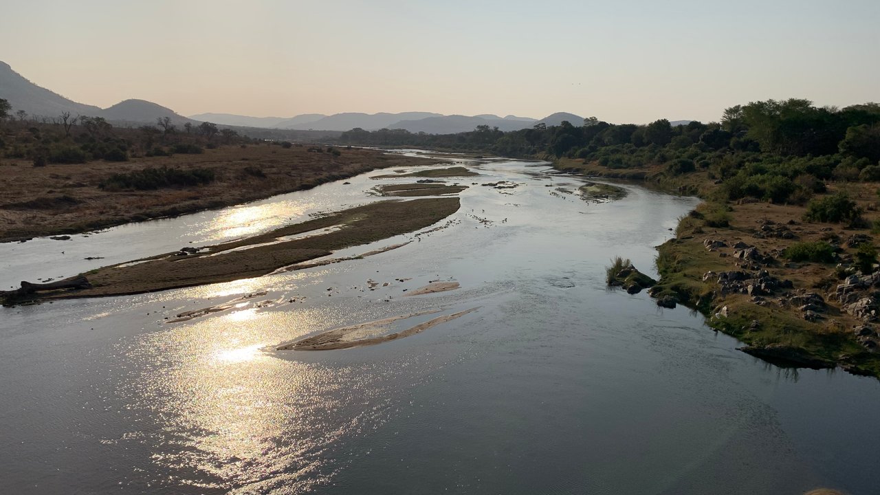 Crocodile River in South Africa
