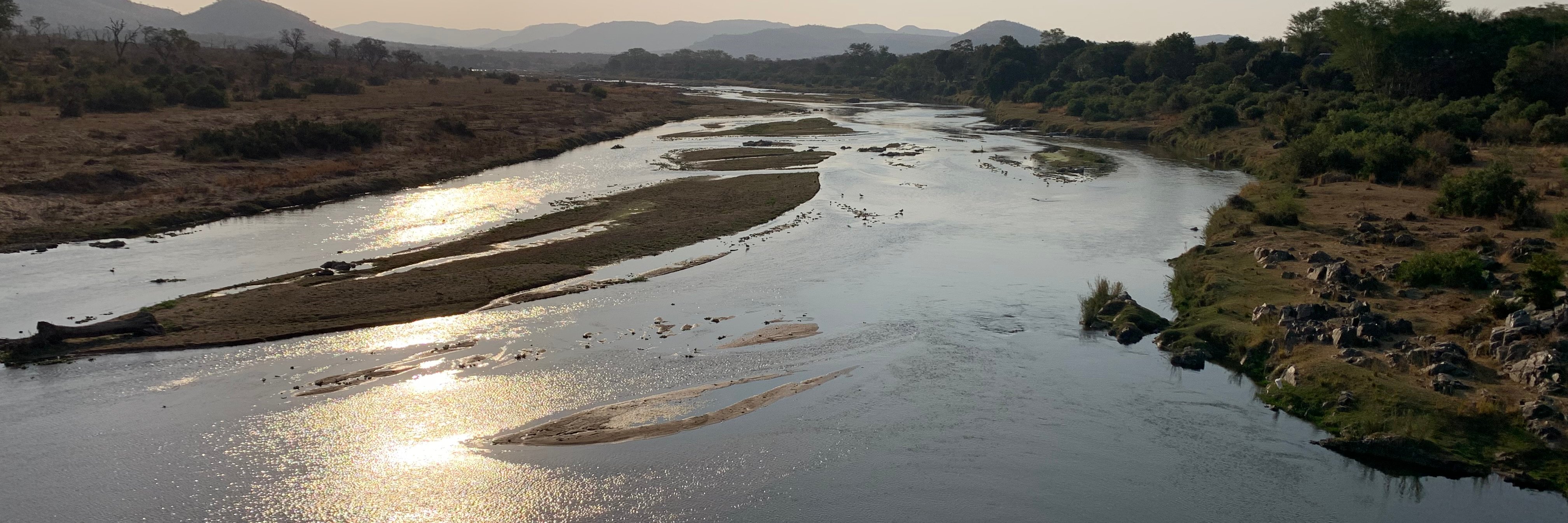 Crocodile River in South Africa