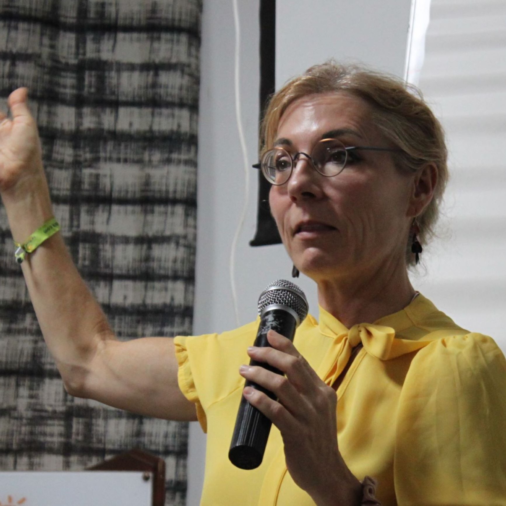 Koko Warner speaking at the Climate Academy 2023