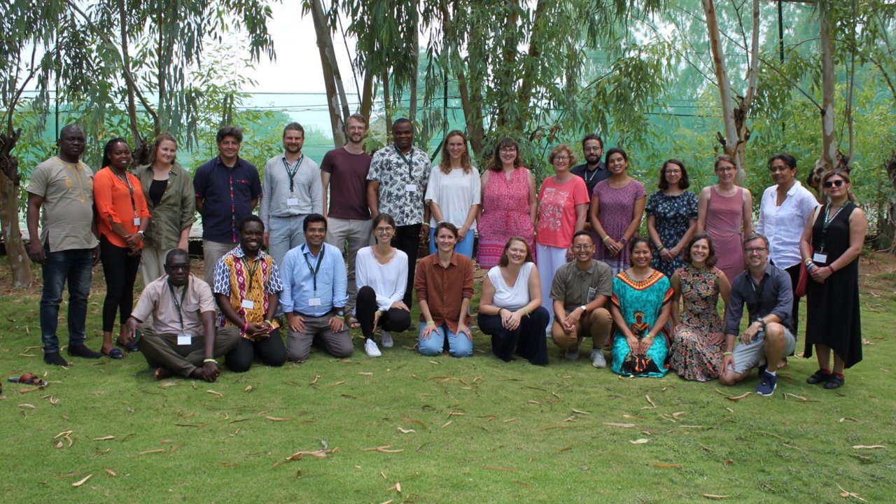 the 30 participants of the Climate Academy 2023 in Saly, Senegal