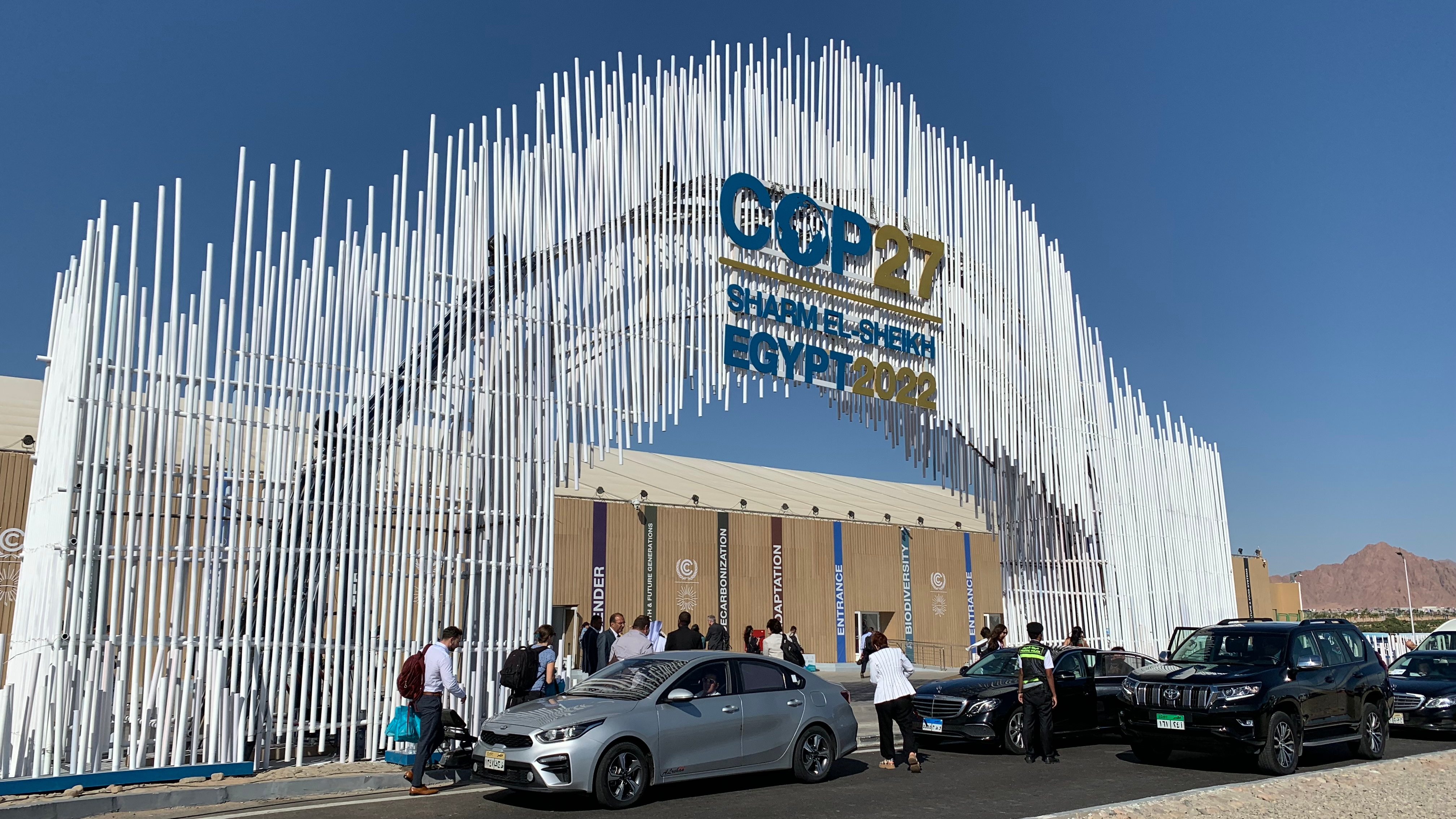 COP27 Entrance
