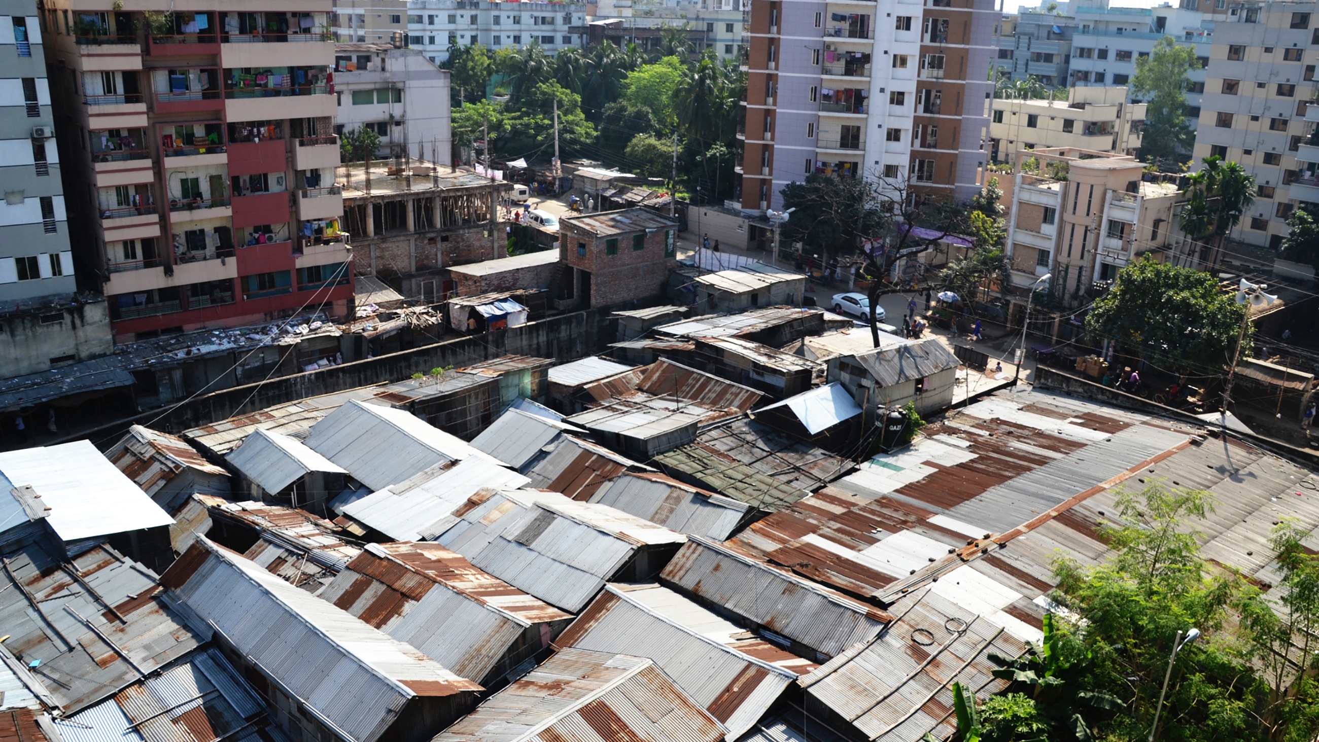 Gibika, Bhola Slum