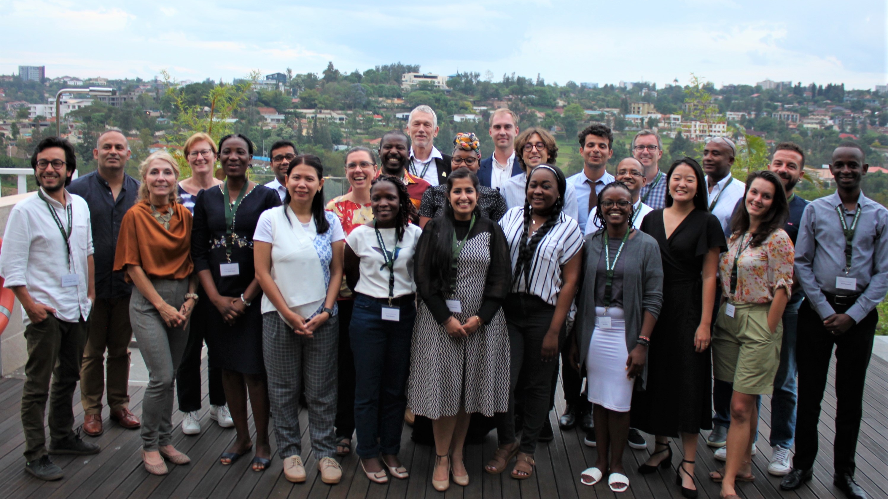 Entire Team in Kigali, Rwanda